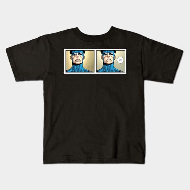 invincible comic strip Kids T-Shirt by super villain